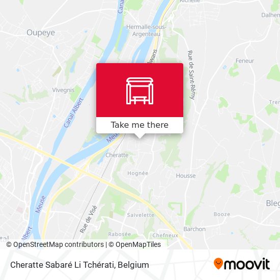 Cheratte Sabaré Li Tchérati plan