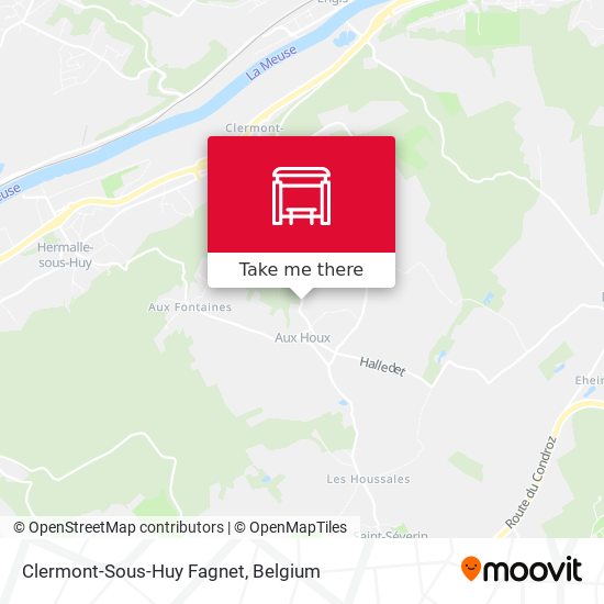 Clermont-Sous-Huy Fagnet plan
