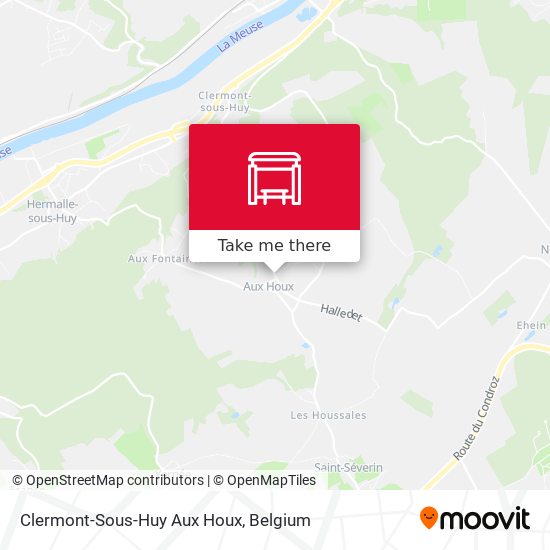 Clermont-Sous-Huy Aux Houx map