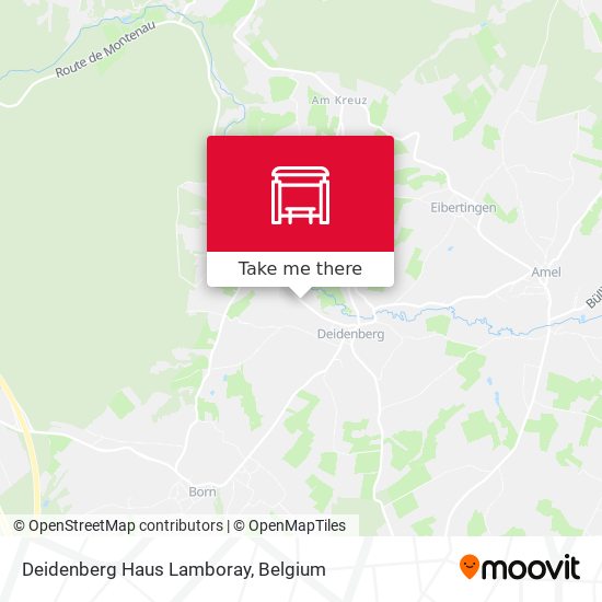 Deidenberg Haus Lamboray map