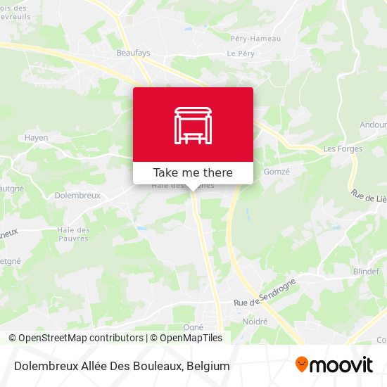 Dolembreux Allée Des Bouleaux plan