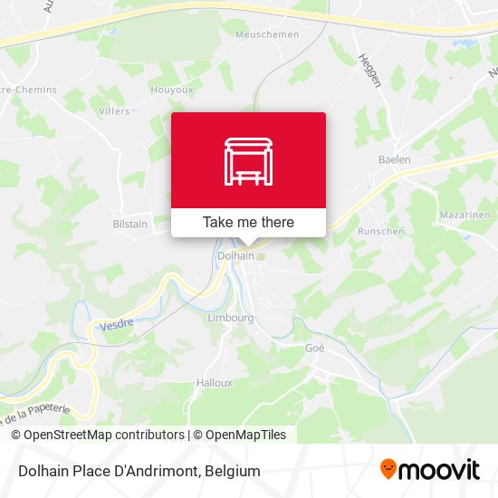 Dolhain Place D'Andrimont plan