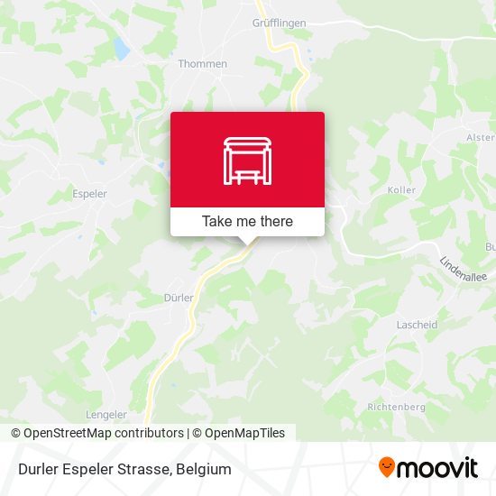 Durler Espeler Strasse map