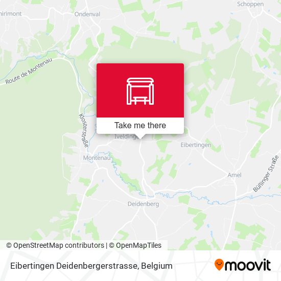 Eibertingen Deidenbergerstrasse plan
