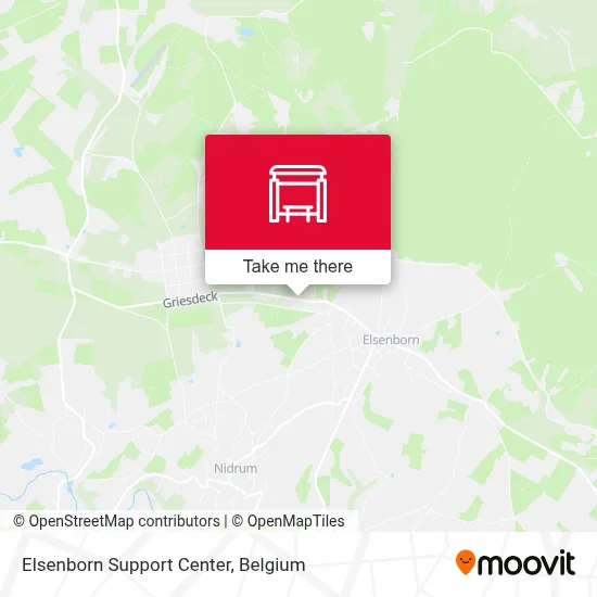 Elsenborn Support Center map