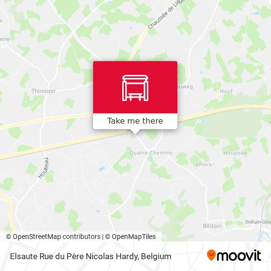 Elsaute Rue du Père Nicolas Hardy map
