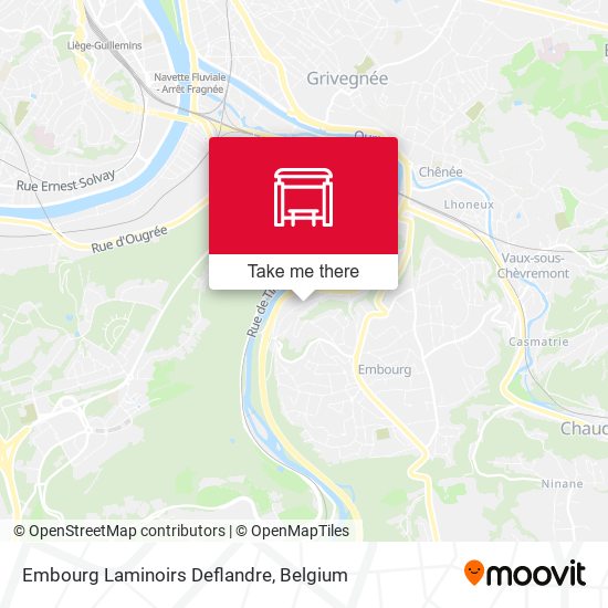 Embourg Laminoirs Deflandre map