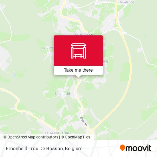Ernonheid Trou De Bosson map