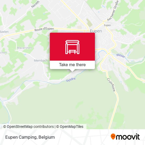 Eupen Camping plan