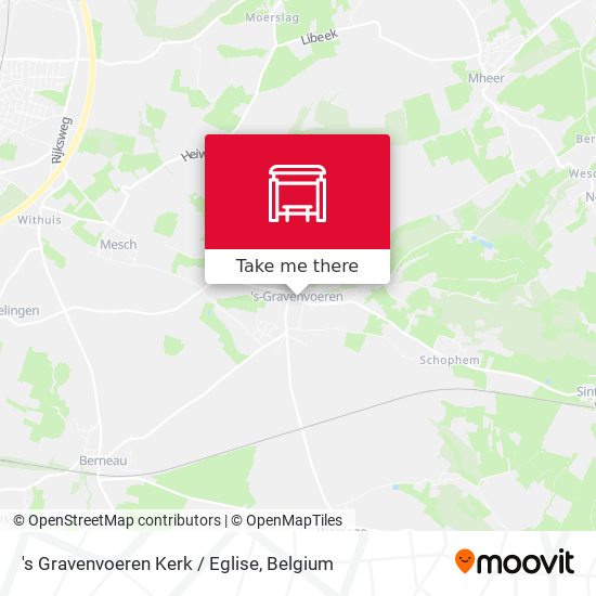's Gravenvoeren Kerk / Eglise map