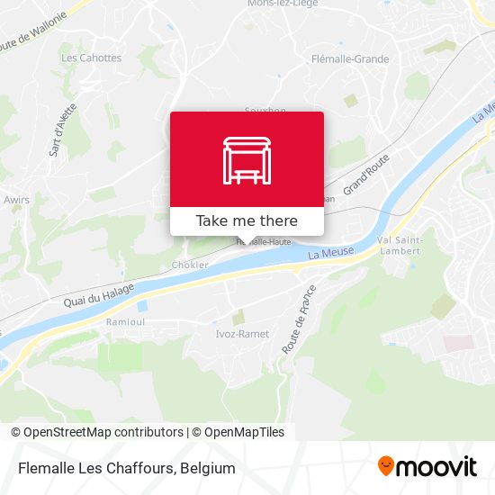 Flemalle Les Chaffours plan