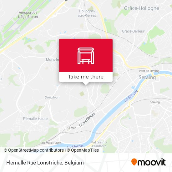 Flemalle Rue Lonstriche plan