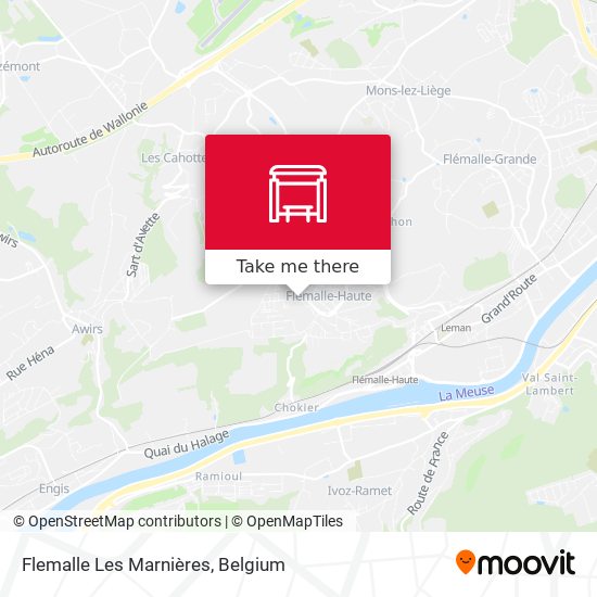 Flemalle Les Marnières plan