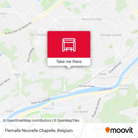 Flemalle Nouvelle Chapelle map