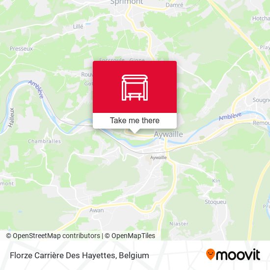 Florze Carrière Des Hayettes plan