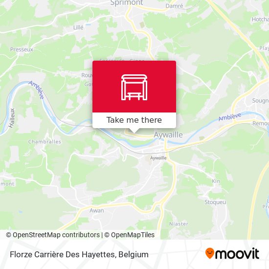 Florze Carrière Des Hayettes plan
