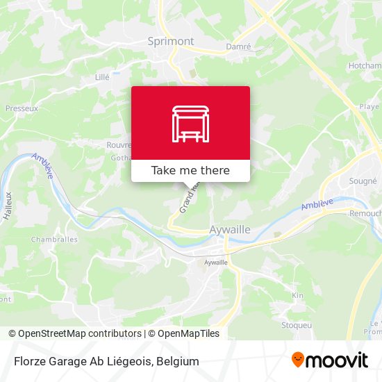Florze Garage Ab Liégeois map