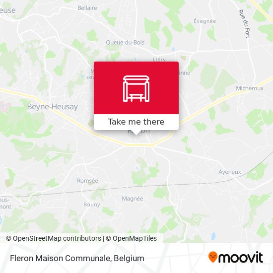 Fleron Maison Communale plan