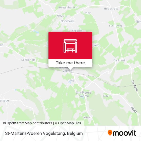 St-Martens-Voeren Vogelstang map