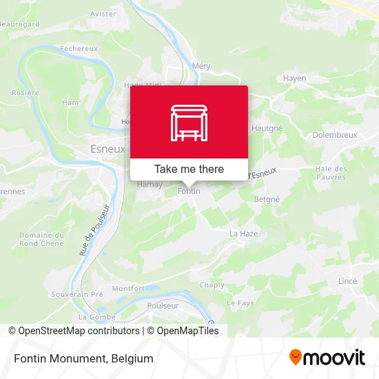 Fontin Monument map