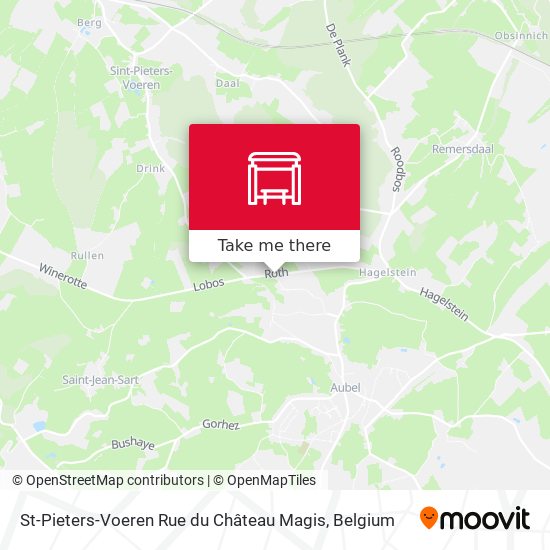 St-Pieters-Voeren Rue du Château Magis map