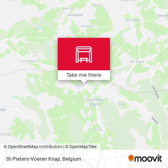 St-Pieters-Voeren Knap map