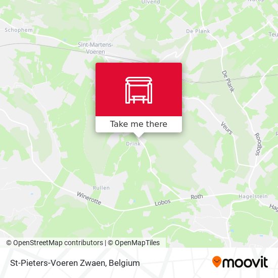 St-Pieters-Voeren Zwaen plan