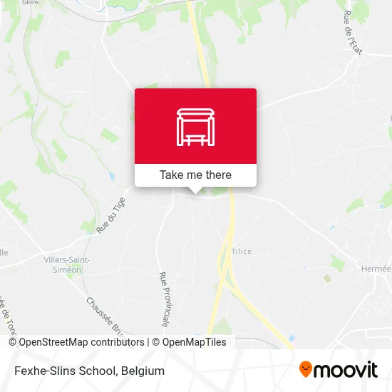 Fexhe-Slins School map