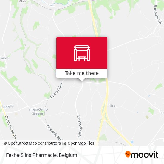 Fexhe-Slins Pharmacie map