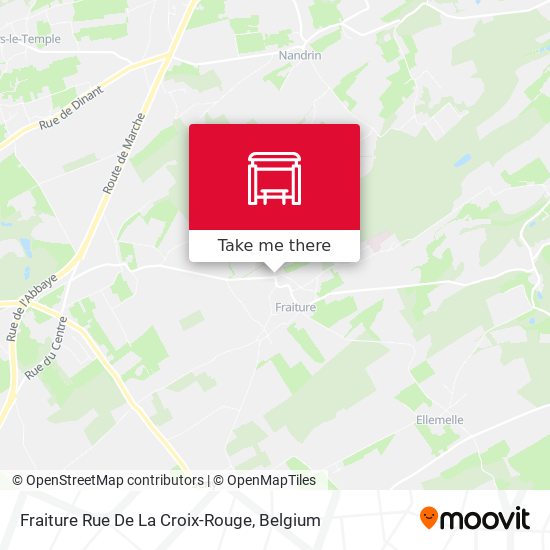 Fraiture Rue De La Croix-Rouge plan