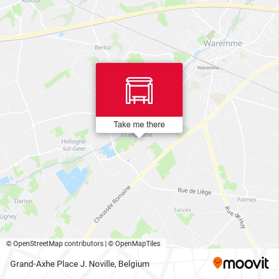 Grand-Axhe Place J. Noville map