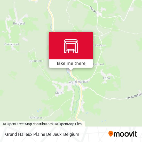 Grand Halleux Plaine De Jeux map