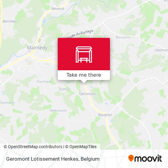 Geromont Lotissement Henkes plan
