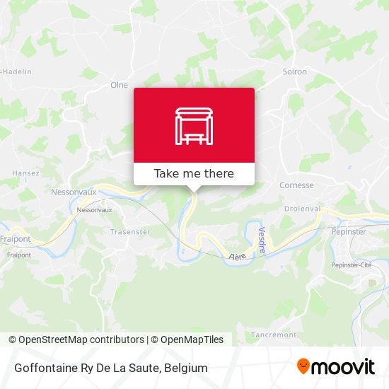 Goffontaine Ry De La Saute map