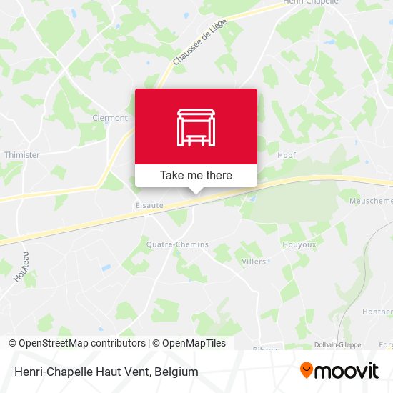 Henri-Chapelle Haut Vent map