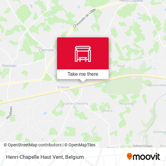 Henri-Chapelle Haut Vent plan