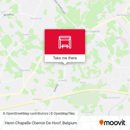 Henri-Chapelle Chemin De Hoof plan