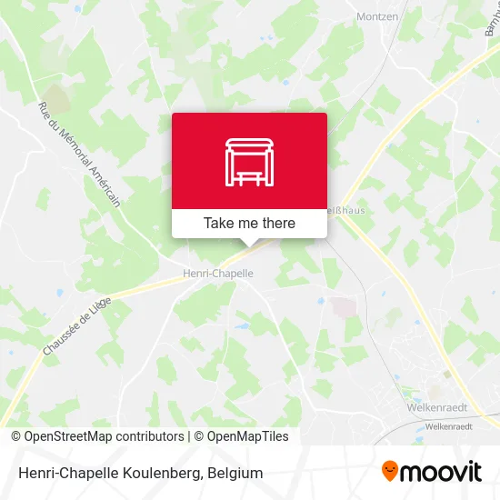 Henri-Chapelle Koulenberg map
