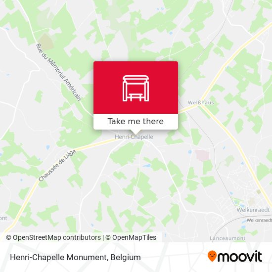 Henri-Chapelle Monument plan