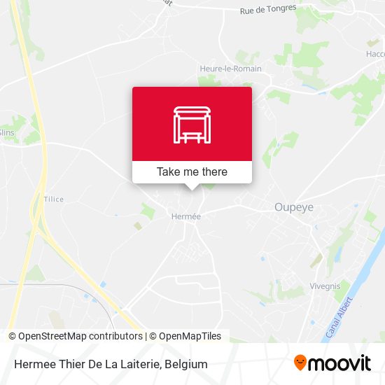 Hermee Thier De La Laiterie map