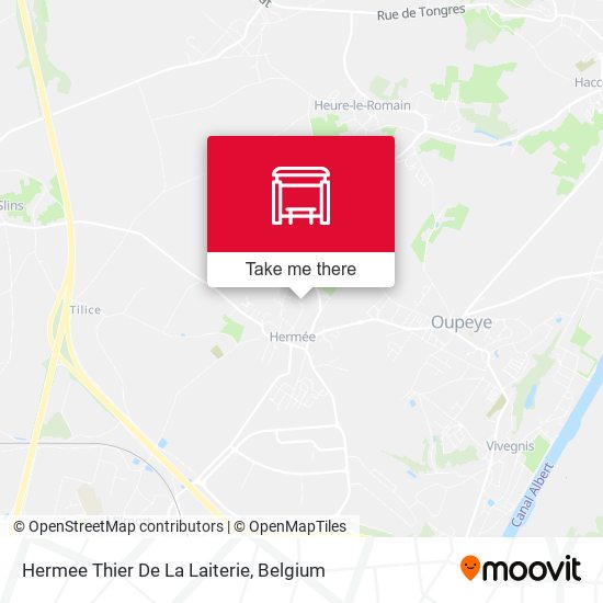 Hermee Thier De La Laiterie map