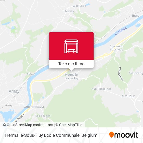 Hermalle-Sous-Huy Ecole Communale plan