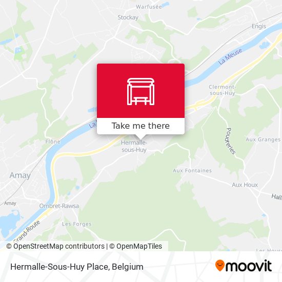 Hermalle-Sous-Huy Place plan