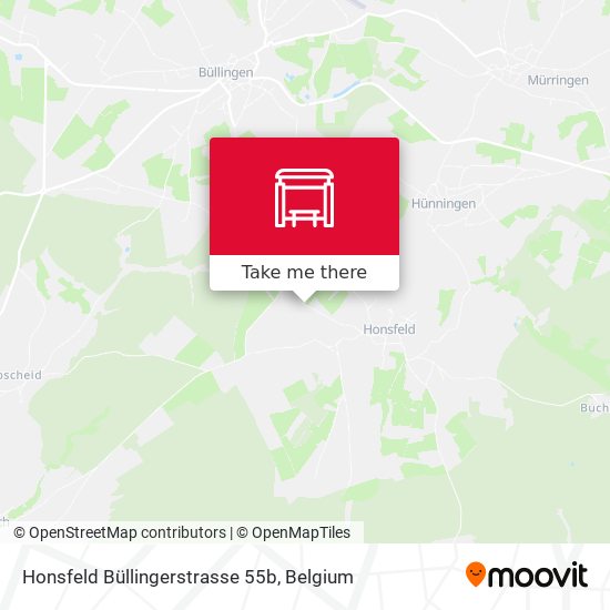 Honsfeld Büllingerstrasse 55b plan