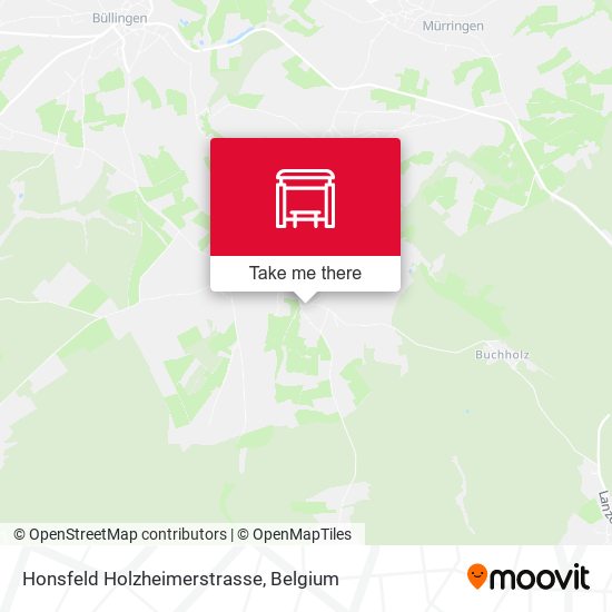 Honsfeld Holzheimerstrasse map