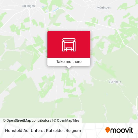 Honsfeld Auf Unterst Katzelder map