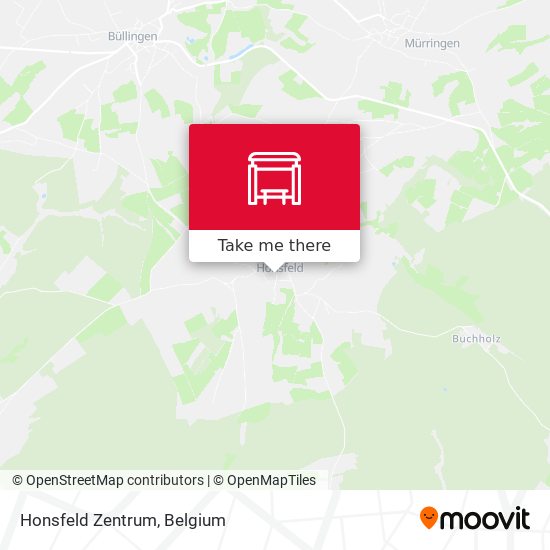 Honsfeld Zentrum map