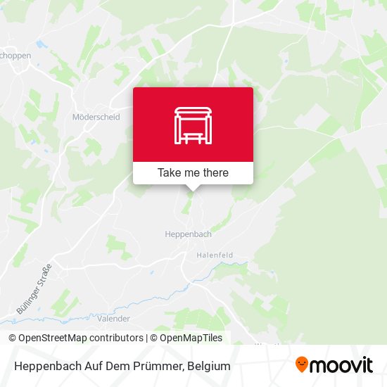 Heppenbach Auf Dem Prümmer map