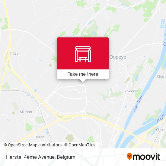 Herstal 4ème Avenue plan