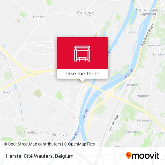 Herstal Cité Wauters plan